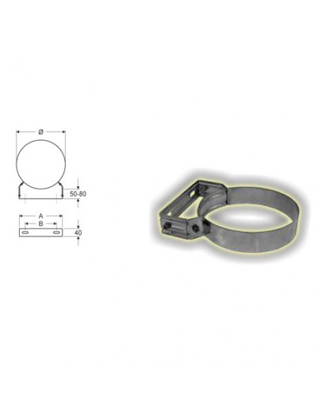 Kit scarico fumi interno/esterno per Stufa Pellet cm. 250 - Climaway