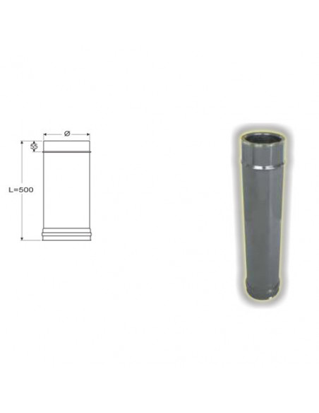Kit scarico fumi interno/esterno per Stufa Pellet cm. 350 - Climaway
