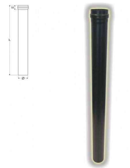 Kit scarico fumi interno/esterno per Stufa Pellet cm. 350 - Climaway