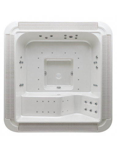 Minipiscina GLASS 1989 Mod. OF250/225 a sfioro - Climaway