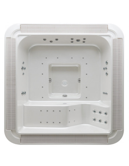 Minipiscina GLASS 1989 Mod. OF250/225 a sfioro - Climaway