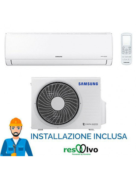 Climatizzatore Condizionatore Samsung AR35 R32 (Maldives) 9000 BTU AR09TXHQASI INVERTER classe A++/A+ Inclusa installazione e...