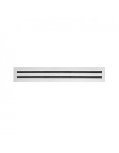 Diffusore lineare a 2 feritoie con deflettori a lama lunghezza 1500mm - Climaway
