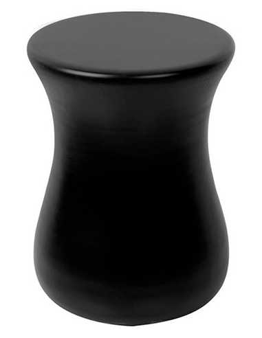 Pouff in GRES nero Gessi - Climaway