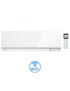 Climatizzatore Condizionatore Mitsubishi Inverter Unità Interna a parete serie Kirigamine Zen Wifi Bianco 7000 BTU MSZ-EF22VG...
