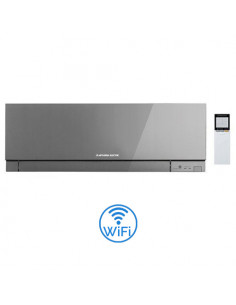 Climatizzatore Condizionatore Mitsubishi Inverter Unità Interna a parete serie Kirigamine Zen Wifi Argento 12000 BTU MSZ-EF35...