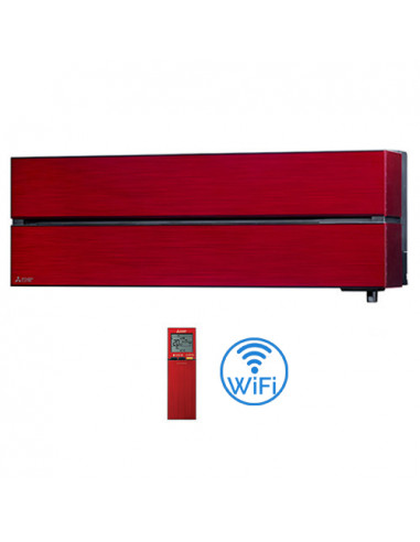 Climatizzatore Condizionatore Mitsubishi Inverter Unità Interna a parete per multisplit serie Kirigamine Style Rosso Wifi 900...