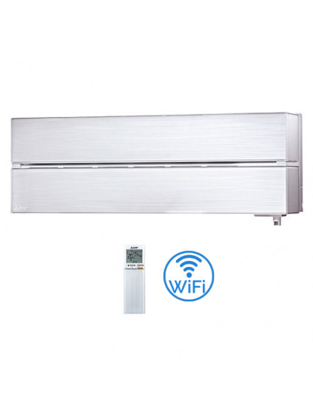 Climatizzatore Condizionatore Mitsubishi Inverter Unità Interna a parete per multisplit serie Kirigamine Style Bianco Wifi 90...