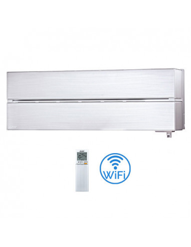 Climatizzatore Condizionatore Mitsubishi Inverter Unità Interna a parete per multisplit serie Kirigamine Style Bianco Wifi 12...
