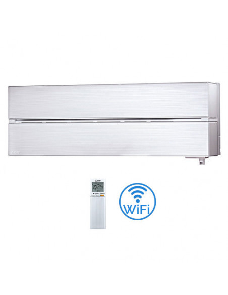 Climatizzatore Condizionatore Mitsubishi Inverter Unità Interna a parete per multisplit serie Kirigamine Style Bianco Wifi 12...