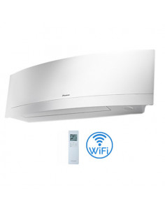 Climatizzatore Condizionatore Daikin Wifi Inverter Unità Interna a parete serie Emura Bianco 7000 BTU FTXJ20AW (FTXJ20MW) - C...