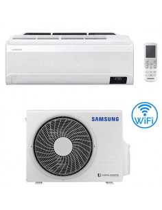 Climatizzatore Condizionatore Samsung Inverter R32 Windfree Pure 1.0 Wifi 9000 BTU AR09AXKAAWKNEU classe A++/A++ NOVITÁ - Cli...