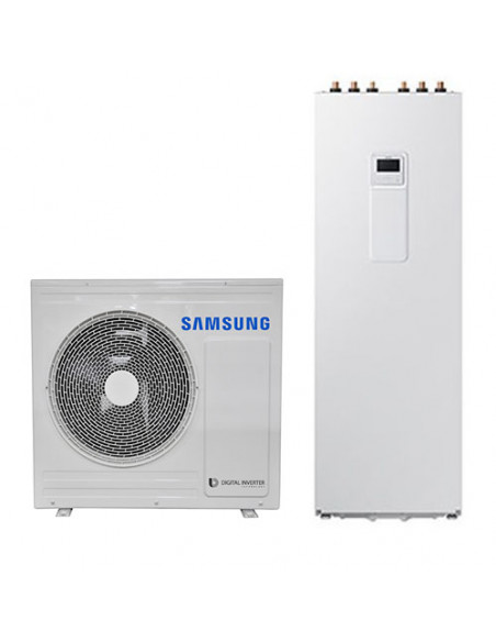 Samsung EHS Split con unità esterna monofase R32 AE090RXEDEG/EU più unità interna ClimateHub AE200RNWSEG/EU capacità 8,7 Kw (...