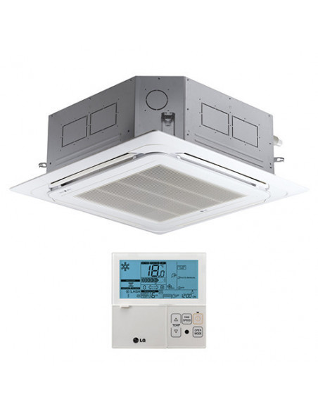 Climatizzatore Condizionatore LG Inverter Unità Interna Cassetta + Griglia PT-UQC per multisplit 12000 BTU CT12 - Climaway