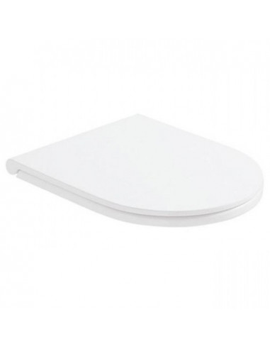 Coprivaso rimovibile Globo con chiusura rallentata bianco Cod. FOQ20BI - Climaway