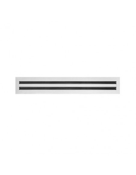 Diffusore lineare a 1 feritoia con deflettori a lama lunghezza 800mm - Climaway