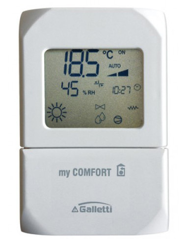 Mycomfort Large Controllo elettronico con kit alloggiamento KBFLAE a bordo Flat Galletti - Climaway