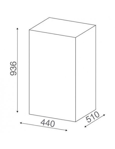 Stufa a pellet ventilata Anselmo Cola Ambra Lux con porta a specchio colore Avorio 7,10 kW - Climaway