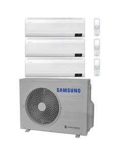 Climatizzatore Condizionatore Samsung WINDFREE AVANT R32 Wifi Trial Split Inverter 7000 + 9000 + 9000 BTU con U.E. AJ052TXJ3K... 2