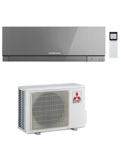 Climatizzatore Condizionatore Mitsubishi Kirigamine Zen Wifi Argento MSZ-EF25VGKS 9000 BTU INVERTER classe A+++ /A++ NOVITÁ -... 2