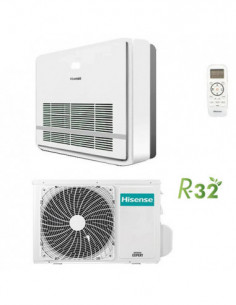 Climatizzatore Condizionatore Hisense Console R32 12000 BTU AKT35UR4RK8 INVERTER Classe A++/A++ - Climaway