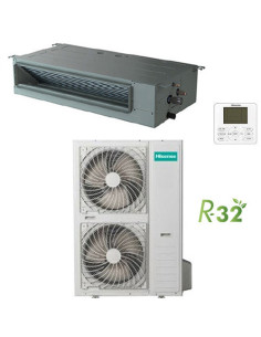 Climatizzatore Condizionatore Hisense Canalizzabile R32 48000 BTU AUD140UX4REH8 INVERTER Classe A++/A+ - Climaway