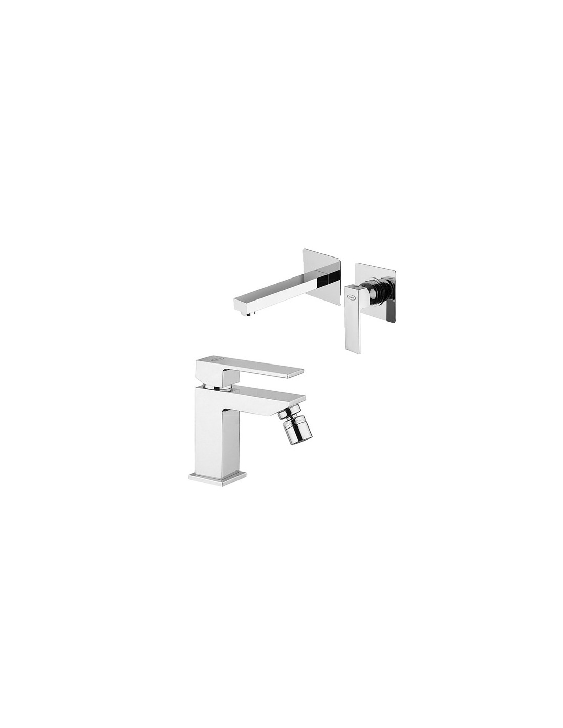 Kit Fontana A Parete HB11KEX Con Pompa E Scarico Esteso - Senza Luce