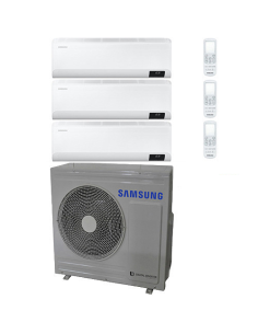 Climatizzatore Condizionatore Samsung WINDFREE AVANT R32 Wifi Trial Split Inverter 7000 + 7000 + 7000 BTU con U.E. AJ068TXJ3K... 2