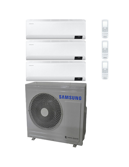 Climatizzatore Condizionatore Samsung CEBU R32 Wifi Trial Split Inverter 9000 + 12000 + 18000 BTU con U.E. AJ068TXJ3KG/EU NOV...