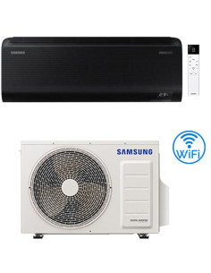 Climatizzatore Condizionatore Samsung WINDFREE BLACK Wifi 7000 BTU AR70F07C1ABNEU INVERTER classe A+++/A++ NOVITÁ - Climaway
