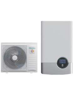 Hisense pompa di calore Hi-Therma Split con modulo idronico Capacità 7 kw AHW-044HCDS1 (Pompa di calore idronica inverter) - ...
