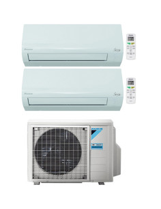 Climatizzatore Condizionatore Daikin SIESTA Wi-Fi Dual Split 9000 + 9000 BTU con U.E. 2AMXF40A Classe A++/A+ - Climaway 2