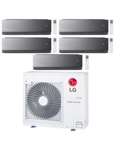 Climatizzatore Condizionatore LG Artcool Mirror AI Air R32 Wifi Penta Split inverter 9000 + 9000 + 9000 + 9000 + 12000 BTU co... 2