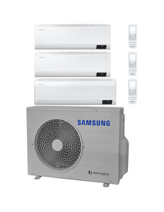Climatizzatore Condizionatore Samsung Cebu + WINDFREE AVANT R32 Wifi Trial Split Inverter 7000 + 9000 + 12000 BTU con U.E. AJ... 2