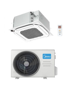 Climatizzatore Condizionatore Midea Cassetta 4 vie Compatta R32 18000 BTU MCA4U-18HRFNX(GA) INVERTER Classe A++/A+ - Climaway