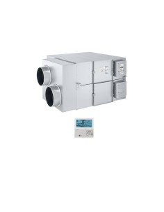 Recuperatore di calore ERV LG portata d'aria 2000 mc/h LZ-H200GBA5 con comando a filo - Climaway