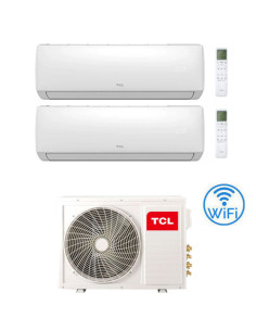 Climatizzatore Condizionatore TCL Elite serie F Wifi R32 Dual Split Inverter 9000 + 12000 BTU con U.E. MT2730 Classe A++/A+ -...
