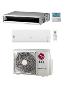 Climatizzatore Condizionatore LG Canalizzabile + Split R32 Dual Split Inverter 7000 + 12000 BTU con U.E. MU2R15 NOVITÁ Classe... 2