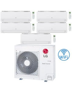 Climatizzatore Condizionatore LG Dualcool Libero Smart R32 Wifi Penta Split Dual Inverter 7000 + 7000 + 7000 + 7000 + 7000 BT...