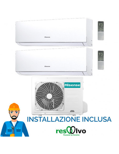 Dual Split Compreso Installazione Con Predisposizione