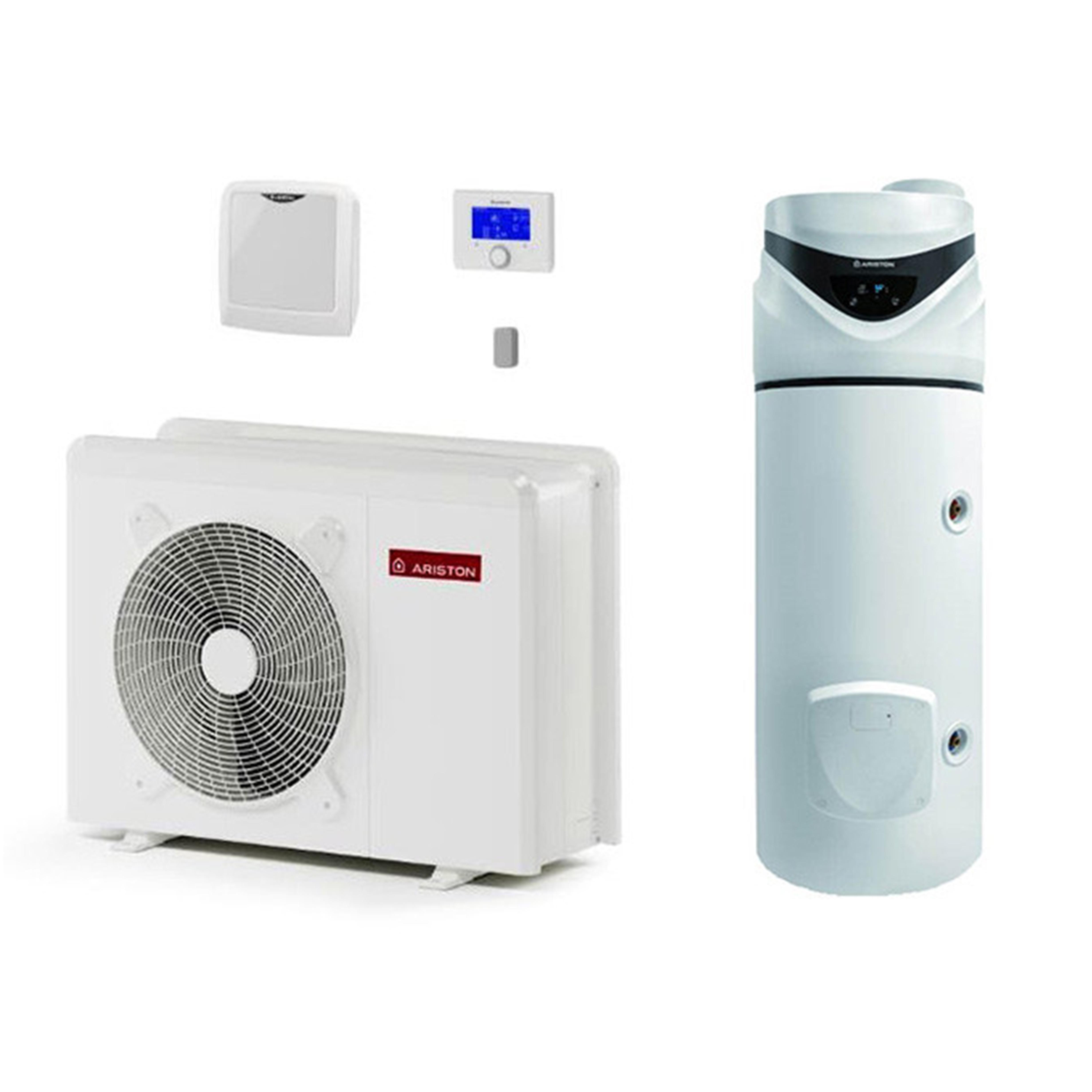 Sistema con pompa di calore riscaldamento - raffrescamento - produzione acqua calda sanitaria