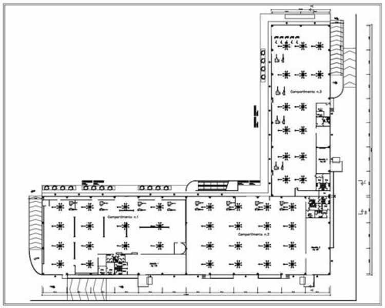 progetto centri commerciali